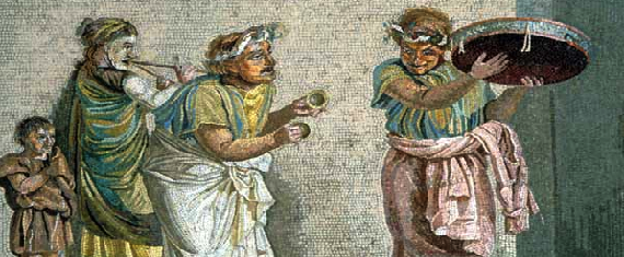 il vino e la musica nell'antica roma